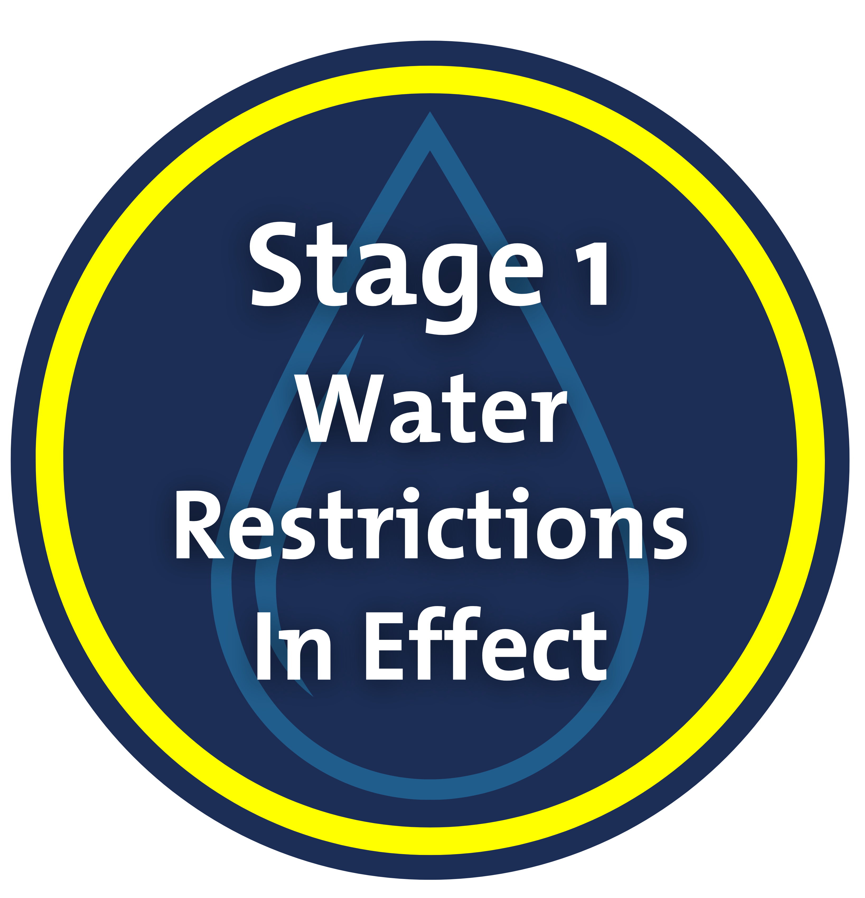 Stage 1 Water Restrictions Icon 2